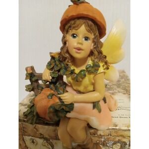Wee Folkestones Boyds bears & Friends Fall Halloween Fantasy Shelf Sitting Fairy